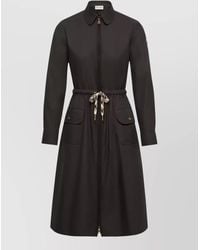 Moncler - Knee-Length Coat - Lyst