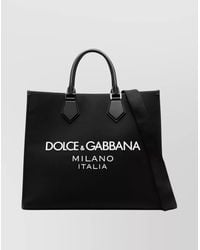 Dolce & Gabbana - Nylon Large Tote Bag - Lyst