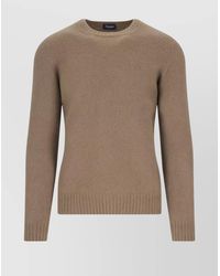 Drumohr - Lambswool Crewneck Jumper - Lyst