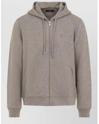 Etro - Hooded Jacket Paisley Pattern Front Pockets - Lyst