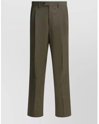 Prada - Wide-Leg Wool Pants - Lyst