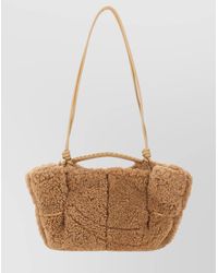 Hereu - Leather Arta Curly Mini Shoulder Bag - Lyst