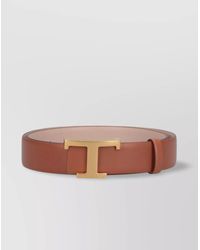 Tod's - Leather Reversible Belt - Lyst