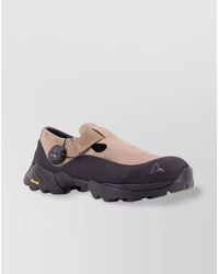 Roa - Suede Sneakers With Cut-Out Detail And Chunky Sole - Lyst