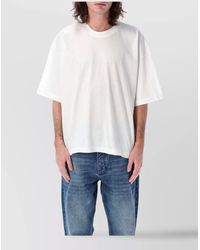 Studio Nicholson - Cotton Regular-Fit Crew-Neck T-Shirt - Lyst