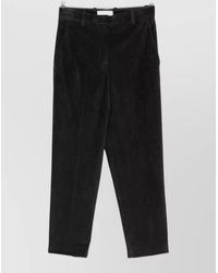 Circolo 1901 - Corduroy-Effect Straight Trousers - Lyst