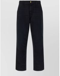 Carhartt - Organic Cotton Relaxed-Fit Straight-Leg Trousers - Lyst
