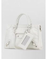 Balenciaga - Le City Small Leather Clutch Bag - Lyst