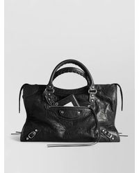 Balenciaga - Le City Medium Leather Shoulder Bag - Lyst