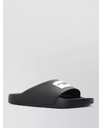 Givenchy - Rubber Flat Mules Open Toe Design - Lyst