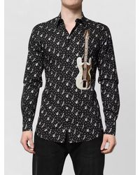 Dolce & Gabbana - Cotton Instrument Print T-Shirt - Lyst