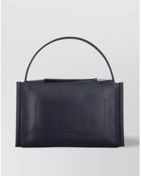 JW Anderson - Loafer Leather Shoulder Bag With Detachable Strap - Lyst