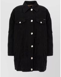 Dolce & Gabbana - Denim Oversized Jacket - Lyst