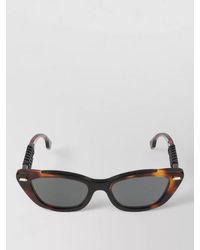 Fendi - Maison Cat Eye Sunglasses Tortoiseshell Braided Arms - Lyst