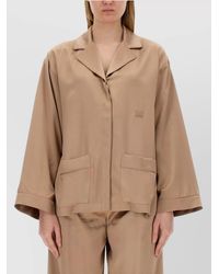 Max Mara - Logo-Embroidered Shirt - Lyst