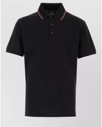 Gucci - Piquet Shirt Polo Collar Short Sleeves - Lyst