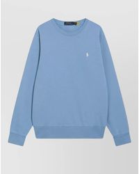 Polo Ralph Lauren - Knit Sweater Ribbed Cuffs And Hem - Lyst