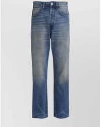 1989 STUDIO - Printed Denim Straight-Leg Jeans - Lyst