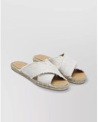 Castañer - Textile Slip-On Espadrilles - Lyst