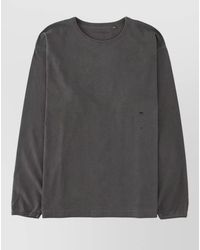 sunflower - Long Sleeve T Shirt Distressed Detail - Lyst