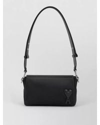 Ami Paris - Marcel Nylon Shoulder Bag Adjustable Strap - Lyst