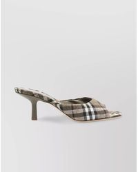 Burberry - Low Mules - Lyst