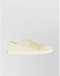 Prada - Logo-Embossed Lace-Up Sneakers - Lyst