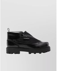 Givenchy - Leather Panelled Ankle Boots - Lyst