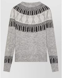 SEVENTY VENEZIA - Jacquard Sweater - Lyst
