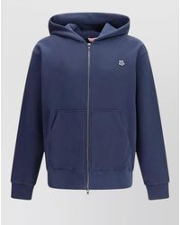 KENZO - Cotton Hooded Jacket - Lyst
