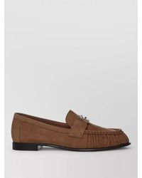 Fendi - Suede Loafers - Lyst