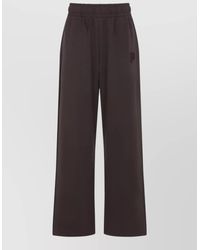 PANGAIA - Cotton Straight-Leg Wide-Leg Track Pants - Lyst