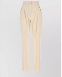 Max Mara - Cotton Tailored Trousers - Lyst