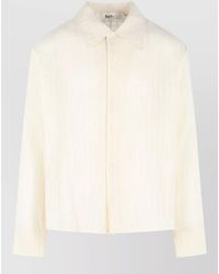 Séfr - Ignacio Cotton Shirt Cuffed Long Sleeves - Lyst
