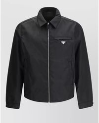 Prada - Recycled Polyamide Full-Length Jacket - Lyst