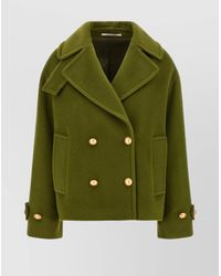 Tagliatore - 'Sheila' Coat Double-Breasted Flap Pockets - Lyst