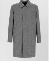 Brioni - Cashmere Wool Coat - Lyst