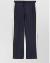Max Mara - Virgin Wool Relaxed-Fit Wide-Leg Trousers - Lyst