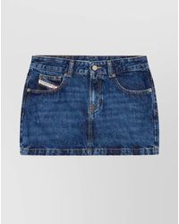 DIESEL - 100% Cotton Skirt Design - Lyst