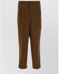 Ami Paris - Flat Front Pant - Lyst