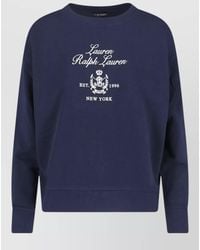 Ralph Lauren - Knit Sweatshirt Crew Neck Long Sleeves - Lyst