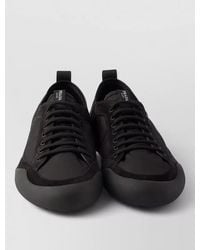 Prada - Speedrock Renylon Suede Lace Up Sneakers - Lyst