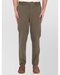 PT Torino - The Rebel Cotton Blend Trousers - Lyst