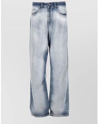 DIESEL - Denim Pants Belt Loops Five Pocket Design - Lyst