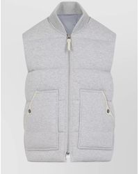 Tom Ford - Quilted Ribbed Collar Side Pockets Jacket - Lyst