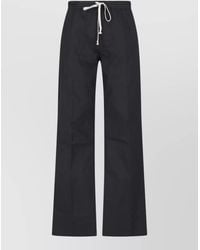 Rick Owens - Cotton Relaxed-Fit Straight-Leg Tailored Shorts - Lyst