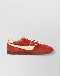 Autry - Windspin Low Suede Leather Sneakers - Lyst