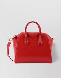 Givenchy - Mini Leather Shoulder Bag With Structured Shape - Lyst