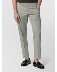 PT Torino - Cotton-Blend Straight-Leg Trousers - Lyst