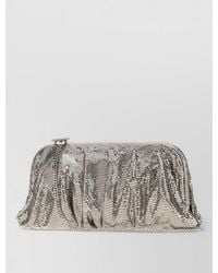 Benedetta Bruzziches - Metal Knit Large Venus Clutch Bag - Lyst